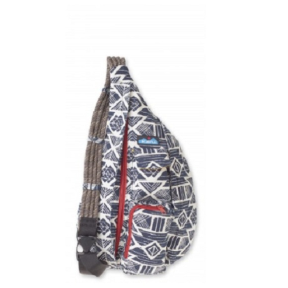 New Kavu Arctic Tribal Print Rope Bag 